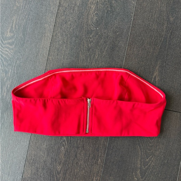 Superdown Red Strapless Jumpsuit Set - Picture 8 of 8